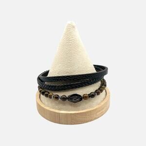 Classic Men's Leather Multilayer Bracelet